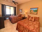 Playa del Paraiso 504 - first bedroom 1 queen size and 1 full size bed